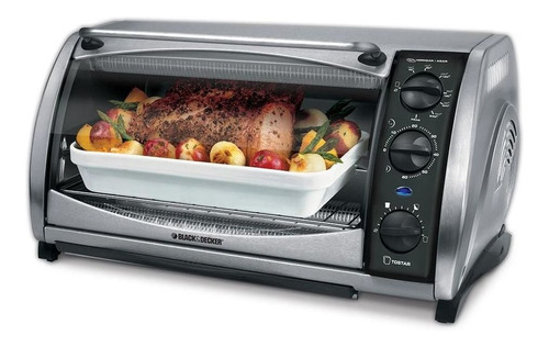 Horno Black&decker Ct0650 Para Hornear, Asar Y Tostar 20 Lts