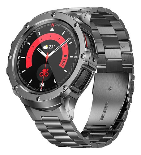 Correa Y Funda De Metal P/ Samsung Galaxy Watch 5pro 45mm-e