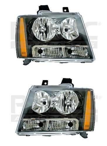 Par Juego Faros Chev Avalanche / Suburban 2007 - 2013 Sxc