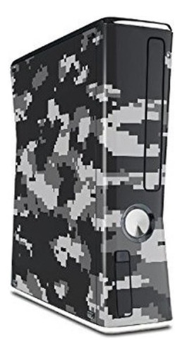 Wraptorcamo Digital Camo Gray Skin Para Xbox 360 Slim