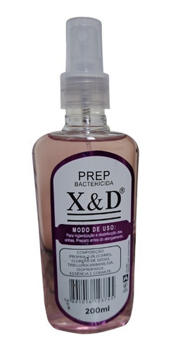 Spray Preparador Prep Profissional Antibactericida X&d 200ml