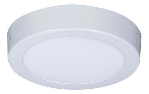 Plafon Panel Led Circular Aplique 12w Calido Dia Neutro 220v