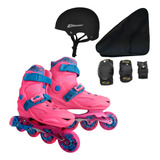 Patines Freeskate Cr Ajustable /casco /proteccion /mochila