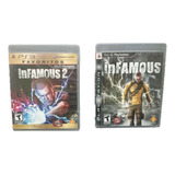 Infamous Dúo Pack 1 Y 2 Físicos Originales Playstation 3 Ps3