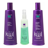 Kuul Color Me Shampoo + Leave In Treatment + 2 Fases 150ml