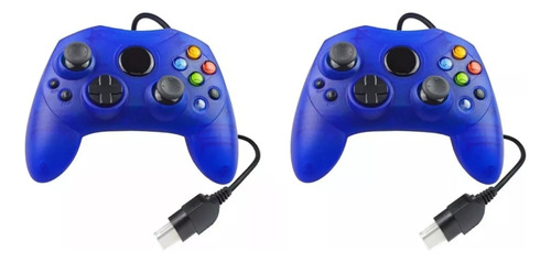 2 Controles Compatibles Con Xbox Clásico Varios Colores 