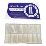 Tips Miss Cherry Long Coffin Xxl Vaquero Natural Uñas #12