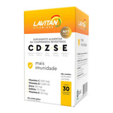 Suplemento Em Cápsulas Cimed Lavitan C.d.z.s.e Vitaminas Em Caixa De 30g Un