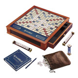 Ws Game Company Scrabble Trophy Edición De Lujo Con Tablero 