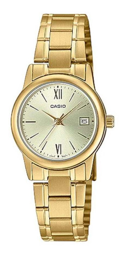 Reloj Casio Ltp-v002g-9b3udf Mujer 100% Original
