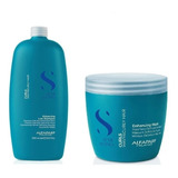 Kit Enhancing Low Shampoo 1l + Mask 500ml Curls Alfaparf 