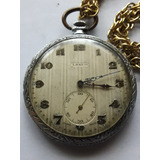 Reloj Lanco De Bolsillo(completo, No Funciona)