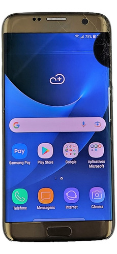 Samsung Galaxy S7 Edge 32 Gb Tela Quebrada - Funcionando!