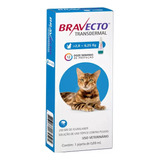 Bravecto Antipulgas Transdermal Gatos De 2,8 A 6,25kg 250mg