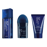 Jf9 Blue Jafra Hombre + Desodorante + After Shave + Envio