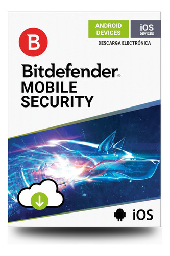 Antivirus Bitdefender Mobile Android & iPhone 3 Cels, 1 Año