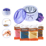 Kit Cera Española 400grs+calentador De Cera, Depilación, Spa