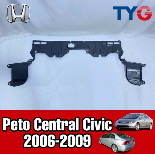 Peto Central De Honda Civic 2006 2007 2008 2009  Foto 2