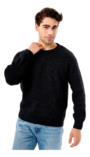 Sweater Cardón Cuello Redondo Perle Liso Mauro Sergio