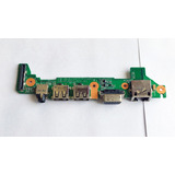 Placa Lateral Usb / Vga / Lan Para Hp Mini 311 Dafp7pi16a1