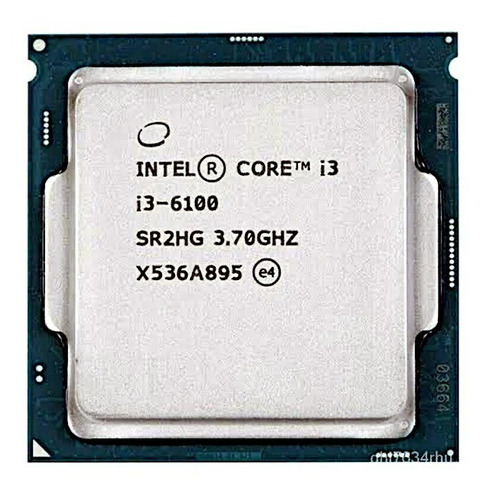 Processador Gamer Intel Core I3-6100 3.7ghz Gráfico Integrad