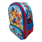 Mochila Paw Patrol 3d Escolar Primaria M-50 Envio Gratis