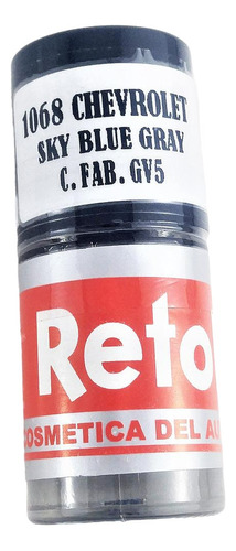 Pintura Retok Chevrolet Sky Blue Gray Cod. De Fab. Gv5