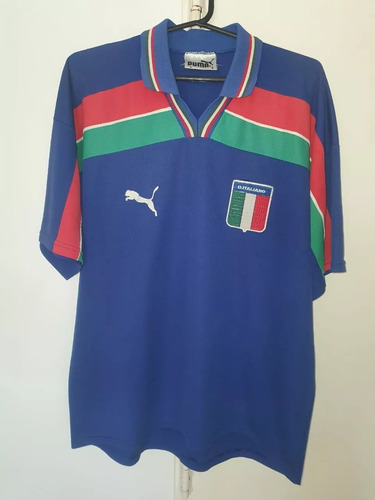 Camiseta Deportivo Italiano Puma Titular 1998 #9 Tonelotto