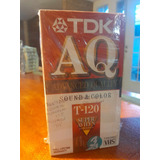 Oferta!!! 3 Vhs Tdk Aq T-120 / Advanced Quality