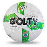 Balón Fútbol Sala Golty Pro Dualtech Ii-blanco/verde