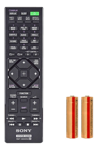 Control Remoto Minicomponente Sony Rmt-am420u Nuevo Puebla