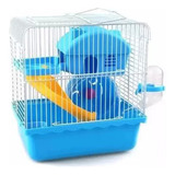 Gaiola Para Hamster Funny Home Completa Azul The Pets Brasil