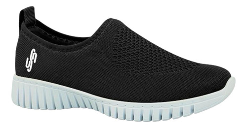 Tenis Slip On Calce Facil Knit Tricot Usaflex