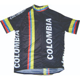 Camisa Ciclismo Colombia Camiseta Bicicleta Exportacion Nuev