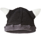 Gorro De Punto Unisex Con Cuernos Vikingos