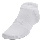 Calcetín Essential No Show 6pk Blanco Under Armour