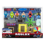 Roblox Super Set Gigante Comando En La Playa Con 6 Figuras