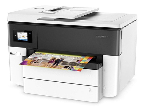 Impresora A3 Hp Officejet Pro 7740 Wifi Duplex Fax G5j38a