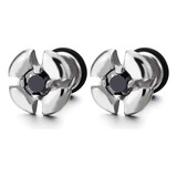 Pendientes De Acero Inoxidable Para Hombre Y Mujer Con Cruz