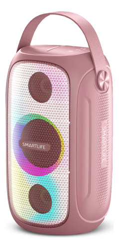 Parlante Bluetooth Portátil Smartlife Rosa Slbts55wlp 3 Cts