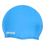 Gorra 100% Silicona Natación Piscina Niños Y Adultos El Rey Color Azul