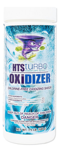 Hts Turbo Oxidante Sin Cloro Para Jacuzzis Y Spas (1.5 Libra