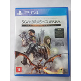 Jogo Sombras Da Guerra Definitive Edition Ps4 Mídia Física 