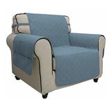 Funda Para Sofa Easy-going Color Azul Claro Impermeable