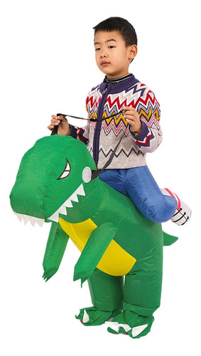 Dinosaurio Ropa Traje Inflable Niños Montar Figuras