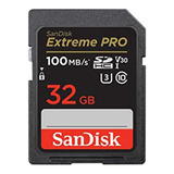 Cartão Sandisk Sdsdxxo-032g-ancin Extreme Pro 32gb 100mbs