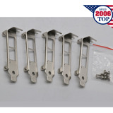 5pcs Low Profile Bracket For Intel X520-t2 E10g42bt Dell Aab