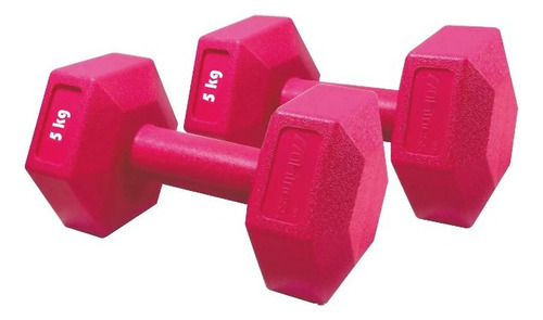 Mancuerna 5kg X 2 Unidades Calidad Pvc Gym Fabrica 770store