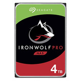 Seagate Ironwolf Pro Disco Duro Interno Nas De 4 Tb - 3,5 Pu