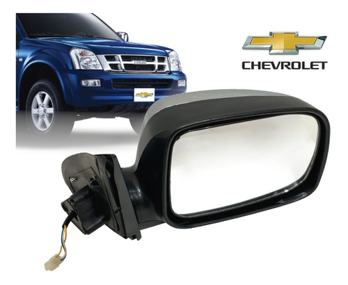 Retrovisor Electrico Derecho Luv D-max (cromado/2005-2014) Foto 2